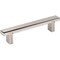 Jeffrey Alexander 96 mm Center-to-Center Polished Nickel Square Anwick Cabinet Pull 867-96NI - alternate 1